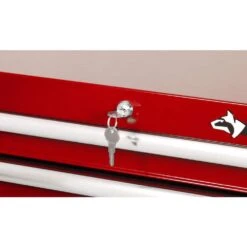 Husky Standard-Duty 27 In. W X 18 In. D 5-Drawer Red Rolling Tool Cabinet 18 Husky Standard-Duty 27 In. W X 18 In. D 5-Drawer Red Rolling Tool Cabinet -Husky Tools Shop red husky tool cabinets h27tr5red 1f 1000