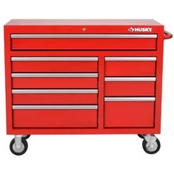 Husky Standard Duty 42 In. 8-Drawer Red Rolling Tool Cabinet 13 Husky Standard Duty 42 In. 8-Drawer Red Rolling Tool Cabinet -Husky Tools Shop red husky tool cabinets h42tr8red 4f 1000