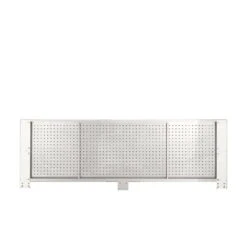Husky 52 In. W To 72 In. W Stainless Steel Adjustable Pegboard -Husky Tools Shop stainless steel husky pegboards hoaa52jx1 c3 1000