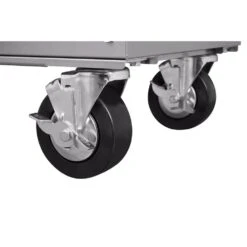 Husky 33 In. 4-Drawer Stainless Steel Mechanics Cart -Husky Tools Shop stainless steel tool carts houc3304jx1 fa 1000