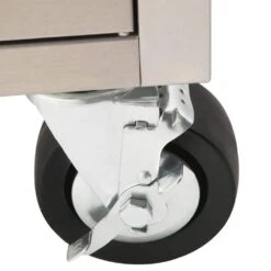 Husky 72 In. W X 18 In. D Heavy Duty 8-Drawer 1-Door Mobile Workbench Tool Chest With Solid Wood Top In Stainless Steel -Husky Tools Shop stainless steel with silver trim husky mobile workbenches hyls 7208 1d 1000