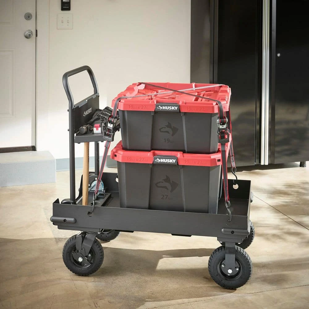 Husky 38 In. W All-Terrain Folding Tool Cart 10 Husky 38 In. W All-Terrain Folding Tool Cart - Image 8