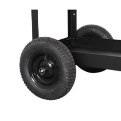 Husky 36 In. 1-Drawer 2-Tray Black All-Terrain Rolling Utility Cart -Husky Tools Shop textured black husky tool carts houtdoorcart 1d 1000