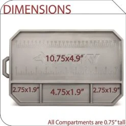 Husky 11.25 In. X 7.5 In. Silicone Tool Holder Mat -Husky Tools Shop tool storage accessories hstmat 40 1000