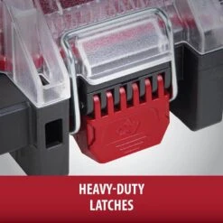 Husky Build-Out 22 In. Modular Tool Storage Deep Organizer -Husky Tools Shop tranparent and black husky modular tool storage systems 22845 76 1000