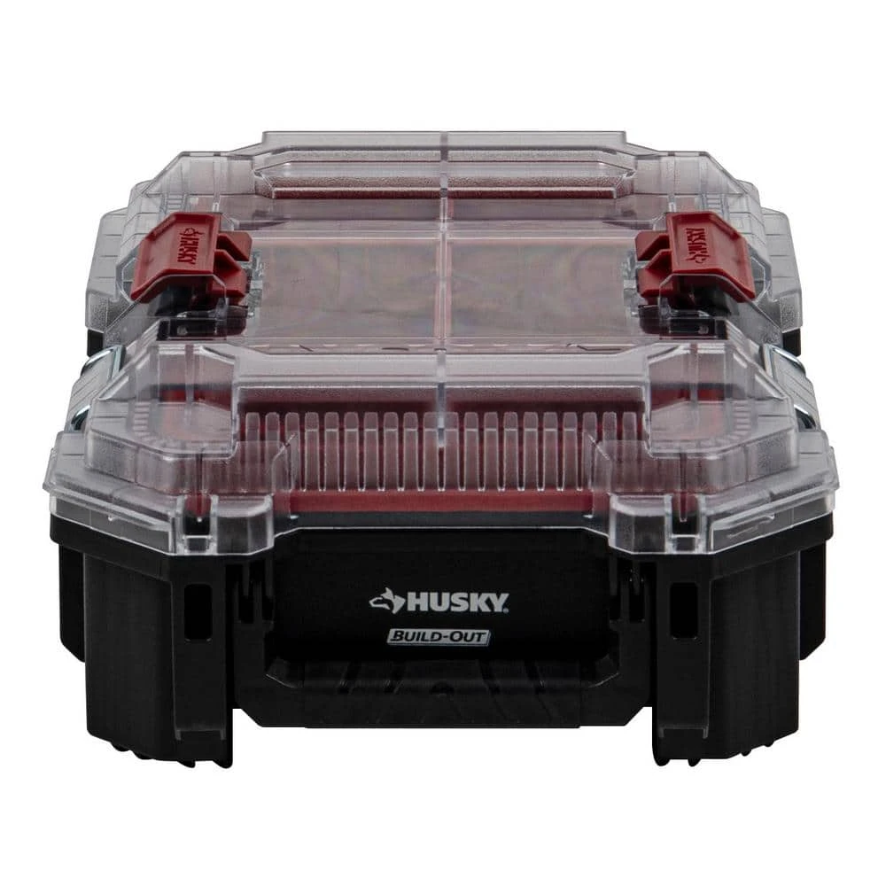 Husky Build-Out Modular Tool Storage 6-Compartment Deep Organizer 6 Husky Build-Out Modular Tool Storage 6-Compartment Deep Organizer - Image 4