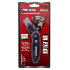 Husky Pivoting Carpet Knife -Husky Tools Shop utility knives hky00048 1f 1000
