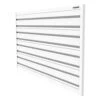 Husky 4-Panel Pack With Trim For Garage Slat Wall System 1 Husky 4-Panel Pack With Trim For Garage Slat Wall System -Husky Tools Shop white husky slatwall panels 80236hwpk 64 1000