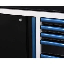 Husky Limited Edition 61 In. W X 23 In. D 11-Drawer White Mobile Workbench Cabinet With Solid Wood Top 20 Husky Limited Edition 61 In. W X 23 In. D 11-Drawer White Mobile Workbench Cabinet With Solid Wood Top -Husky Tools Shop white mobile workbenches h61mwc11wbb 44 1000